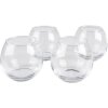 Clayre & Eef 6GL4186 Set di caraffe Ø 15x22 cm - Ø 9x9 cm (4x) 1740 ml - 375 ml