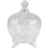 Clayre & Eef 6GL4201 Ciotola con coperchio Ø 15x20 cm