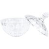 Clayre & Eef 6GL4205 Ciotola con coperchio Ø 16x19 cm