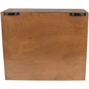 Clayre & Eef 6H2176 Mini cassettiera 34x12x30 cm Marrone