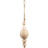 Clayre & Eef 6H2242 Decorazione Ornamento Ø 7x23 cm Bianco