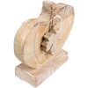 Clayre & Eef 6H2244 Decorazione Zucca 29x6x22 cm Marrone - Bianco