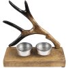 Clayre & Eef 6H2252 Portacandele 17x7x17 cm Marrone Portacandele