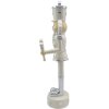 Clayre & Eef 6PR3655 Decorazione Schiaccianoci 9x9x35 cm Beige