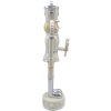 Clayre & Eef 6PR3655 Decorazione Schiaccianoci 9x9x35 cm Beige