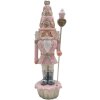 Clayre & Eef 6PR3664 Decorazione Schiaccianoci 5x5x16 cm Rosa