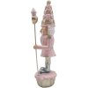 Clayre & Eef 6PR3664 Decorazione Schiaccianoci 5x5x16 cm Rosa
