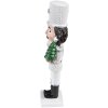 Clayre & Eef 6PR3678 Decorazione Schiaccianoci 5x3x16 cm Bianco
