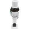 Clayre & Eef 6PR3678 Decorazione Schiaccianoci 5x3x16 cm Bianco