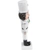 Clayre & Eef 6PR3678 Decorazione Schiaccianoci 5x3x16 cm Bianco