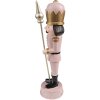 Clayre & Eef 6PR3689 Decorazione Schiaccianoci 5x5x17 cm Rosa