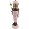 Clayre & Eef 6PR3689 Decorazione Schiaccianoci 5x5x17 cm Rosa
