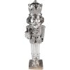Clayre & Eef 6PR3694 Decorazione Schiaccianoci 5x4x19 cm Colore argento