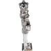 Clayre & Eef 6PR3694 Decorazione Schiaccianoci 5x4x19 cm Colore argento