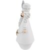 Clayre & Eef 6PR3720 Decorazione Schiaccianoci 9x9x24 cm Bianco
