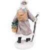 Clayre & Eef 6PR3740 Decorazione Babbo Natale 12x9x21 cm Grigio - Marrone