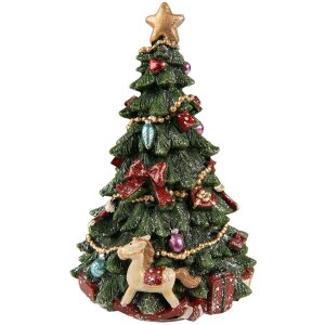 Clayre & Eef 6PR3766 Albero di Natale Music Box...