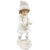Clayre & Eef 6PR4802 Decorazione Bambino 10x7x19 cm Bianco