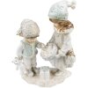 Clayre & Eef 6PR4804 Decorazione per bambini 15x8x19 cm color argento