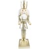 Clayre & Eef 6PR4831 Decorazione Schiaccianoci 17x23x35 cm color oro