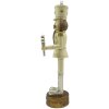 Clayre & Eef 6PR4840 Decorazione Schiaccianoci 6x6x24 cm Beige - Marrone