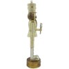Clayre & Eef 6PR4840 Decorazione Schiaccianoci 6x6x24 cm Beige - Marrone
