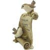 Clayre & Eef 6PR4867 Decorazione Uccelli 10x5x15 cm Colore oro - Marrone