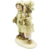 Clayre & Eef 6PR4872 Decorazione Bambini 10x6x15 cm Decorazione natalizia beige