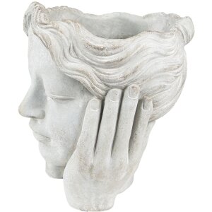 Clayre & Eef 6TE0409M Vaso da fiori 18x18x20 cm...