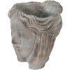 Clayre & Eef 6TE0409S Vaso da fiori 14x16x17 cm Grigio
