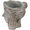 Clayre & Eef 6TE0409S Vaso da fiori 14x16x17 cm Grigio