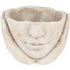Clayre & Eef 6TE0413S Vaso da fiori 17x17x11 cm Grigio - Beige