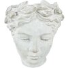 Clayre & Eef 6TE0421 Vaso da fiori Testa 17x13x21 cm Beige