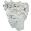 Clayre & Eef 6TE0421 Vaso da fiori Testa 17x13x21 cm Beige