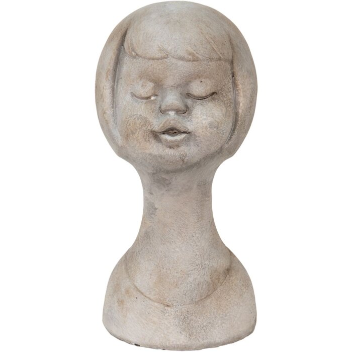 Clayre & Eef 6TE0422L Busto ragazza 12x11x24 cm Beige