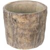 Clayre & Eef 6TE0424L Vaso da fiori 29x29x26 cm Grigio