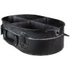 Clayre & Eef 6Y4746 Contenitore con scomparti 41x26x11 cm Nero