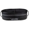Clayre & Eef 6Y4746 Contenitore con scomparti 41x26x11 cm Nero