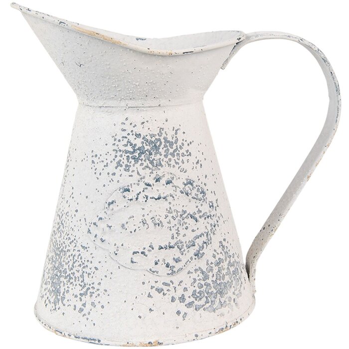 Clayre & Eef 6Y4747 Brocca decorativa 17x11x17 cm Beige