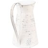 Clayre & Eef 6Y4759 Brocca decorativa 20x15x24 cm Beige