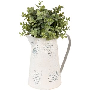Clayre & Eef 6Y4764 Brocca decorativa 22x14x21 cm Beige