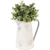 Clayre & Eef 6Y4764 Brocca decorativa 22x14x21 cm Beige