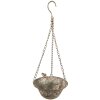 Clayre & Eef 6Y4833 Portapiante sospeso 23x17x46 cm Grigio - Verde
