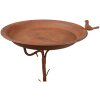 Clayre & Eef 6Y4835 Mangiatoia per uccelli 48x42x71 cm Marrone
