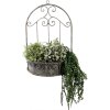 Clayre & Eef 6Y4837 Portapiante 36x18x52 cm Grigio