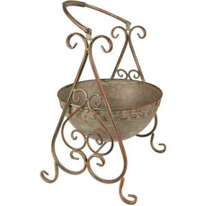 Clayre & Eef 6Y4842 Portapiante 26x27x49 cm Verde