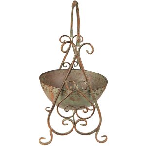Clayre & Eef 6Y4842 Portapiante 26x27x49 cm Verde