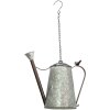 Clayre & Eef 6Y4859 Decorazione casetta per uccelli 37x21x30-63 cm Grigio