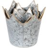 Clayre & Eef Decorazione Portapiante (3 pezzi) Ø 24x22 - Ø 21x19 - Ø 19x17 cm