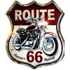 Clayre & Eef 6Y5002 Cartello di testo 30x1x35 cm Route 66